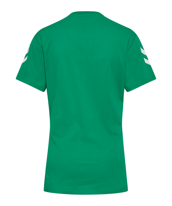 Hummel Go 2.0 Chevron T-Shirt Damen Grün F6235 - gruen