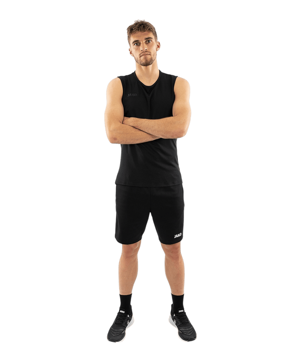 JAKO Uni Tanktop Schwarz F800 - schwarz