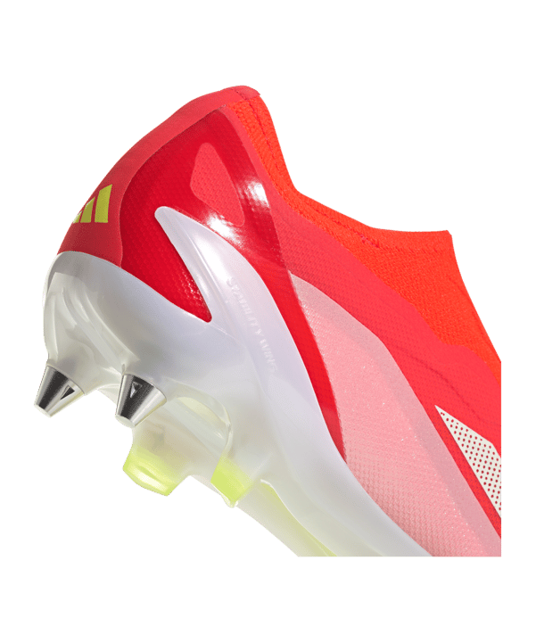 adidas X Crazyfast Elite LL SG Energy Citrus Rot Weiss Gelb - rot