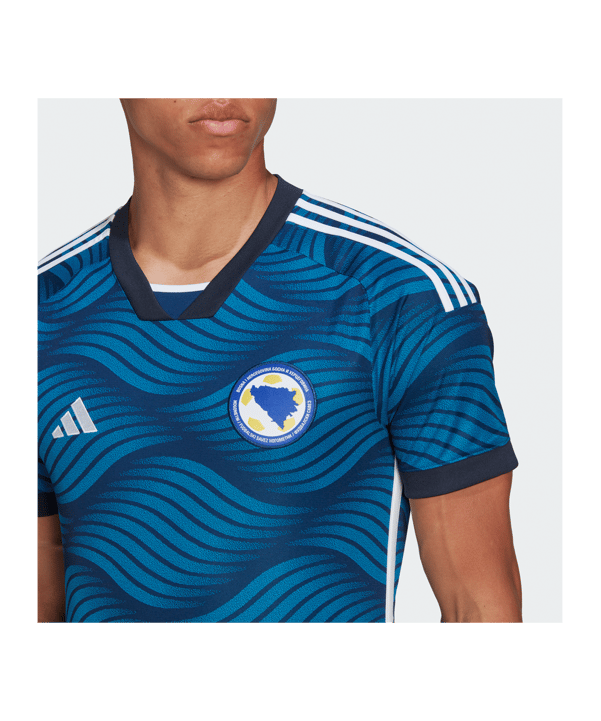 adidas Bosnien und Herzegowina Trikot Home 2022 Blau - blau