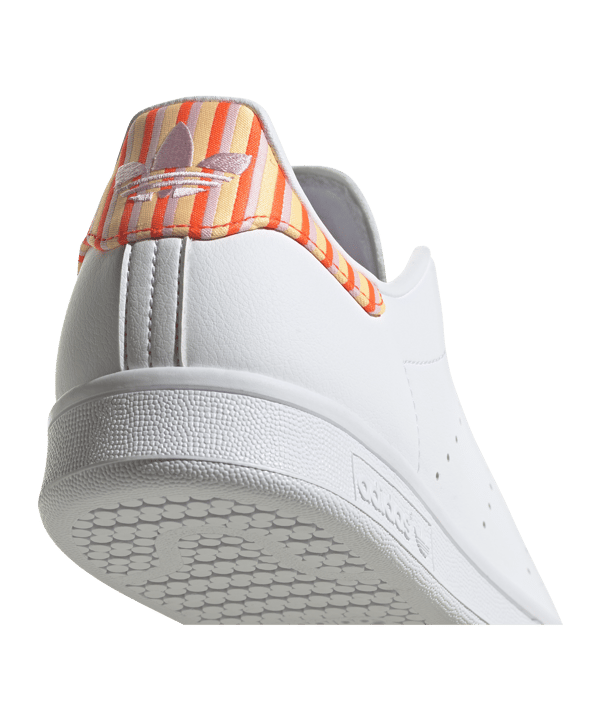 adidas Originals Stan Smith Damen Weiss Pink Rot - weiss