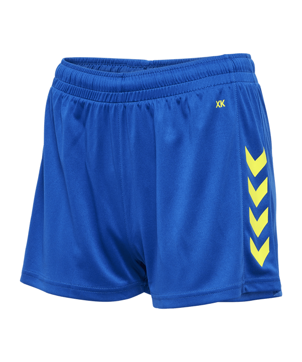 Hummel hmlCORE XK Poly Short Damen Blau F8606 - blau
