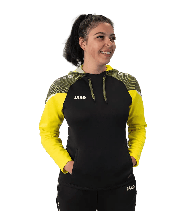 JAKO Performance Hoody Donna Nero C808 - nero