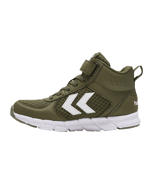Hummel Speed Mid Sneaker Kids Grün F6086 - gruen