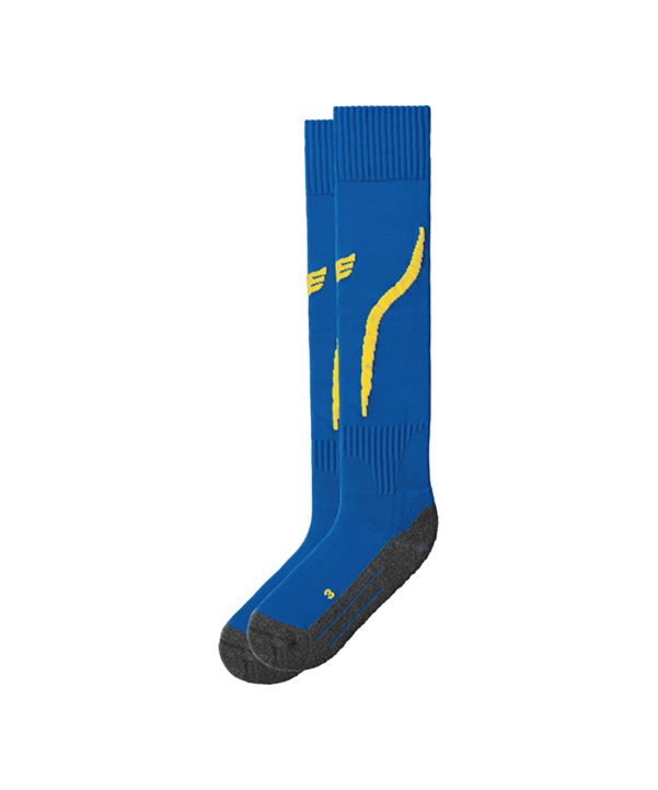 Erima Tanaro Stutzenstrumpf Blau Gelb - blau