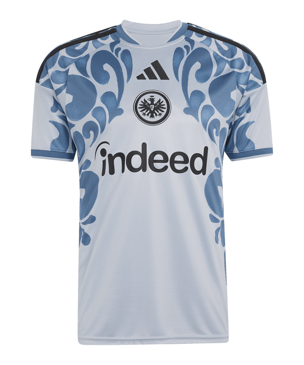adidas Eintracht Frankfurt Maglietta 3rd 2026/2027 Grigio - grigio