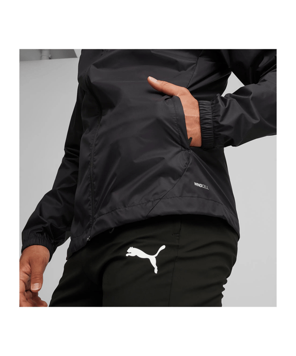 PUMA teamFINAL Allwetterjacke Schwarz F03 - schwarz