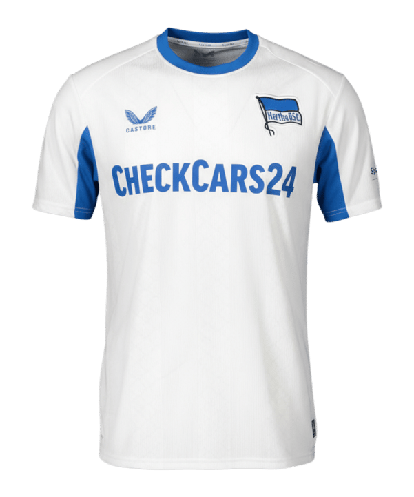 Castore Hertha BSC Berlin Trikot Auswärts 2025/2026 Weiß F003 - weiss