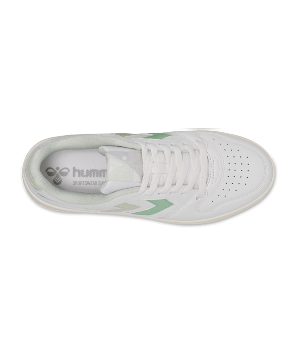 Hummel St. Power Play Lzd Sneaker Damen Weiß F9408 - weiss