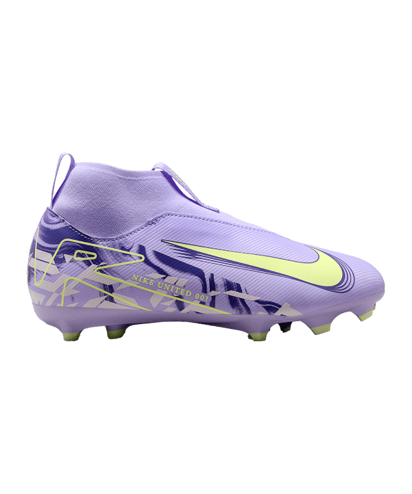 Nike Jr Air Zoom Mercurial Superfly X Academy FG/MG United Kids Lila F500 - lila