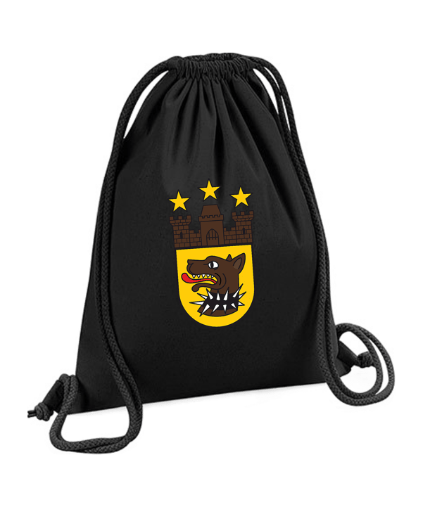 Berlin Underdogs Fan Gymsack Schwarz - schwarz