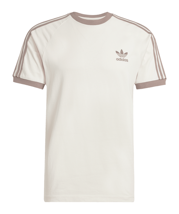 adidas Originals 3-Stripes T-Shirt Weiss - weiss