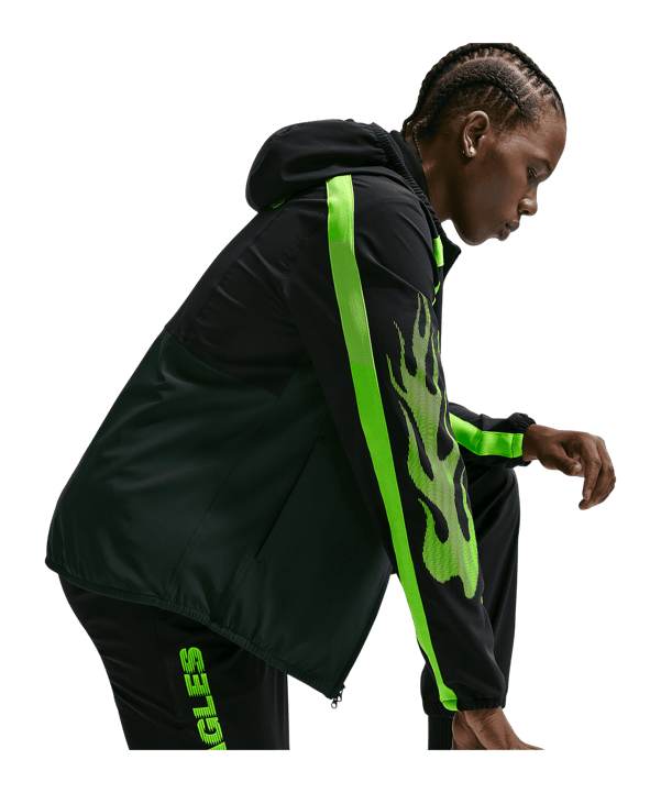 Nike NFF Nigéria Veste d'entraînement Noir C010 - noir