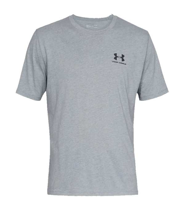 Under Armour Sportstyle Left Chest T-Shirt F036 - grau