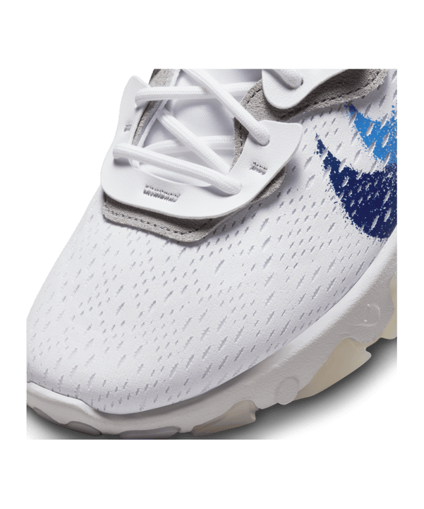 Nike React Vision Weiss Blau F100 - weiss