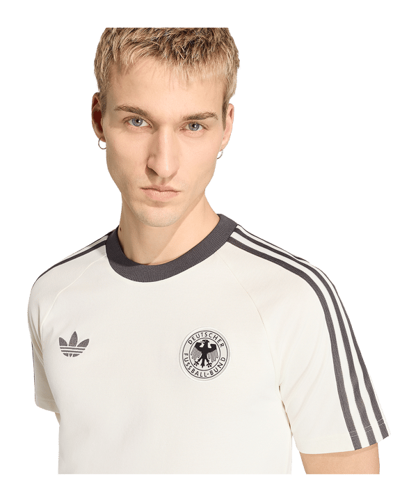 adidas DFB Deutschland Originals T-Shirt Weiß - weiss