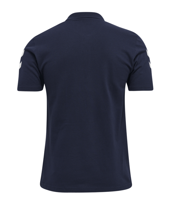 Hummel Cotton Poloshirt Blau F7026 - blau