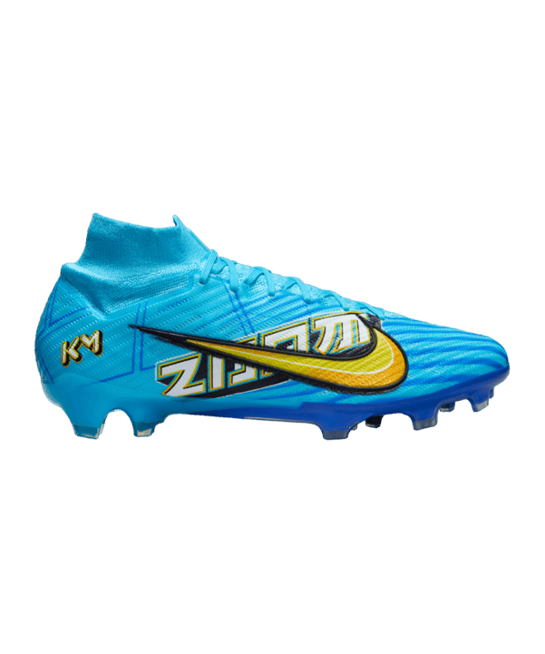 Nike Air Zoom Mecurial Superfly IX Elite FG Mbappe Signature Blau F400 - blau