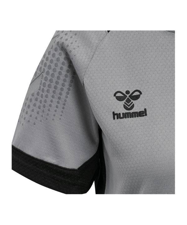 Hummel hmlLEAD Trainingsshirt Damen Grau F2006 - grau