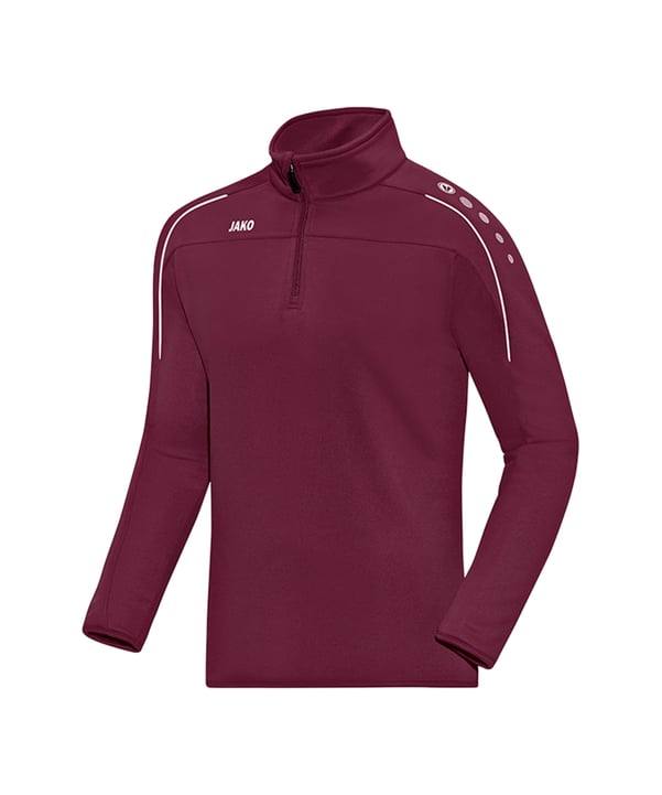 JAKO Classico Ziptop Dunkelrot F14 - rot