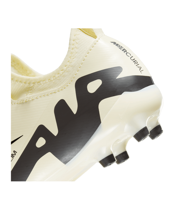 Nike Jr Air Zoom Mercurial Vapor XV Academy FG/MG Mad Ready Kids Beige Schwarz F700 - beige