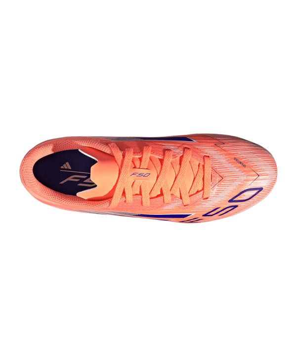 adidas F50 League FG/MG Coral Blaze Kids Orange - orange