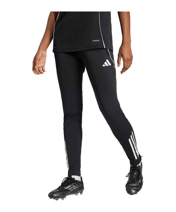 adidas Tiro 25 Competition Trainingshose Damen Schwarz - schwarz