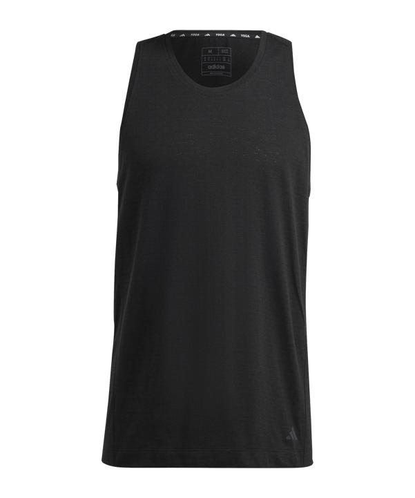 adidas Yoga Training Tank Top Black - schwarz