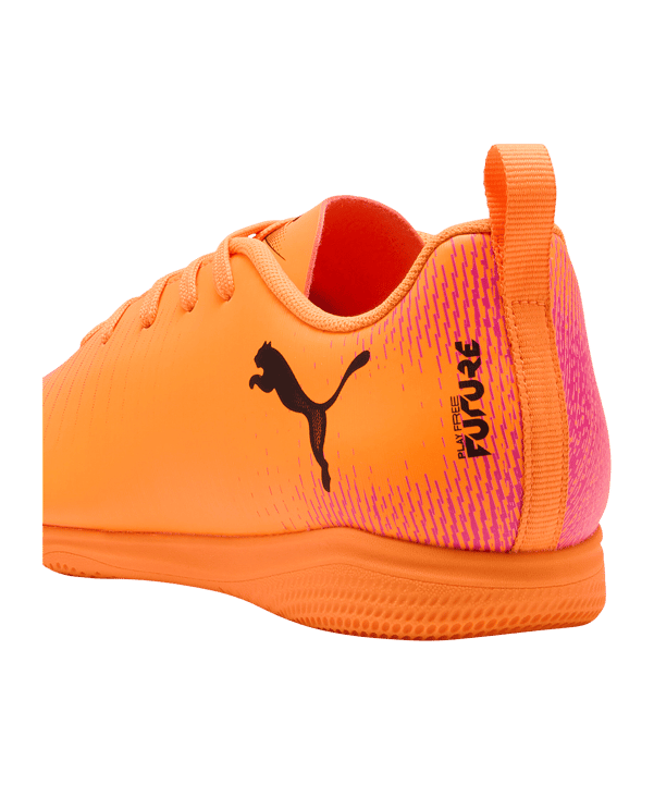 PUMA FUTURE 8 Play IN Hot Pursuit Enfants Orange C03 - orange