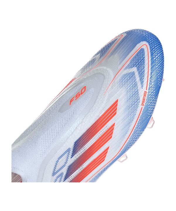 adidas F50 Elite LL FG Advancement Weiss Rot - weiss