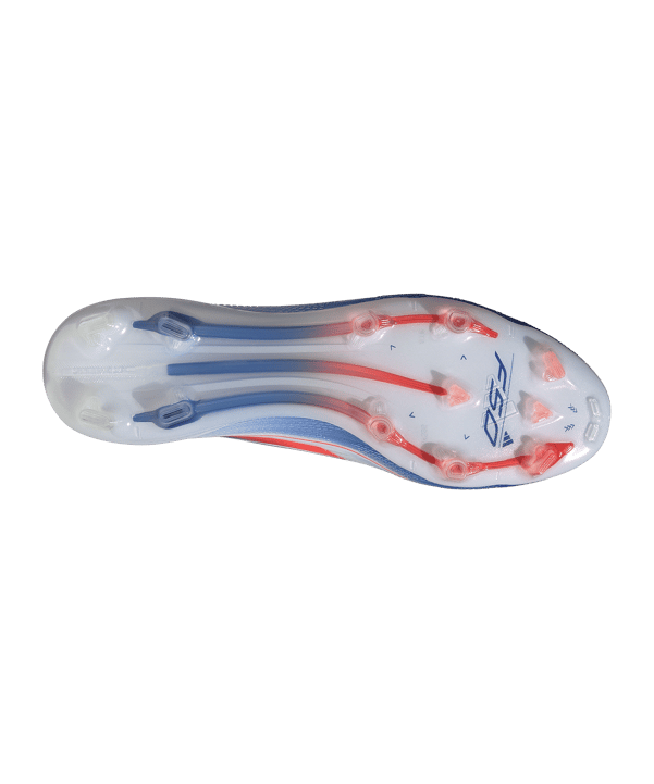 adidas F50 Elite LL FG Advancement Weiss Rot - weiss