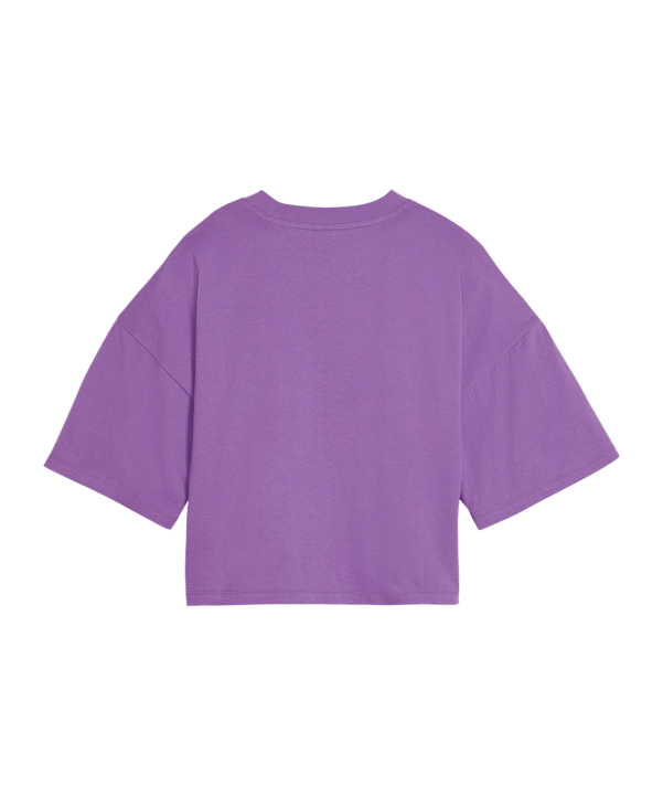 PUMA Better Classics Oversized T-Shirt Damen Lila F50 - lila