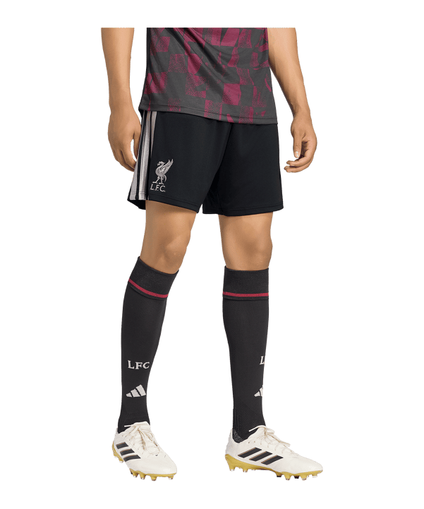 adidas FC Liverpool Short 3rd 2026/2027 Schwarz - schwarz