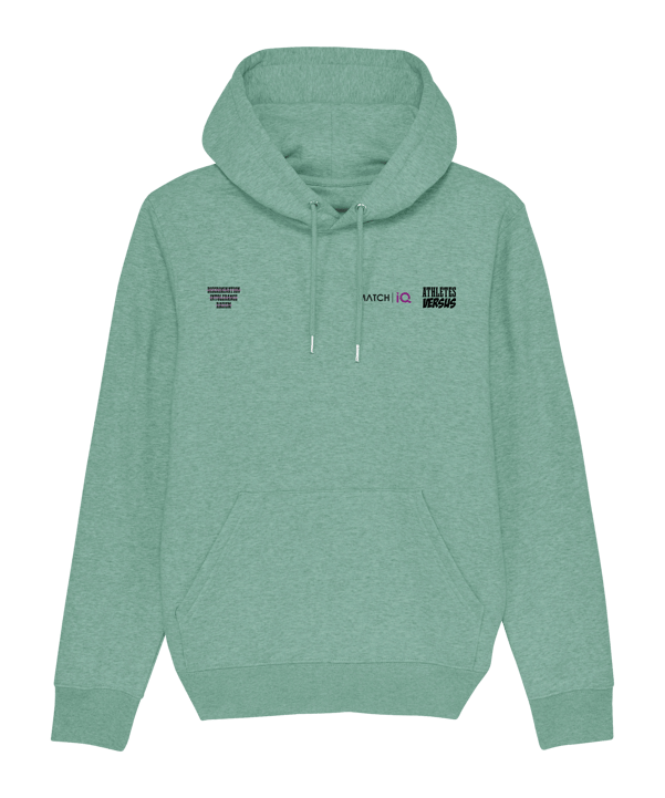 AthletesVS "MIQ with Strikethrough" Hoody Grün - gruen