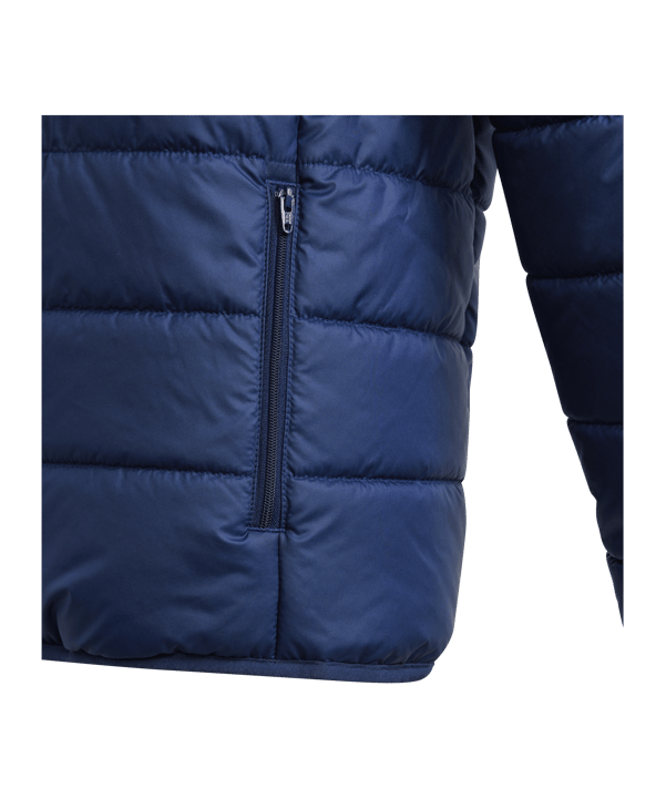 adidas Tiro 24 Winterjacke Kids Blau Weiss - blau