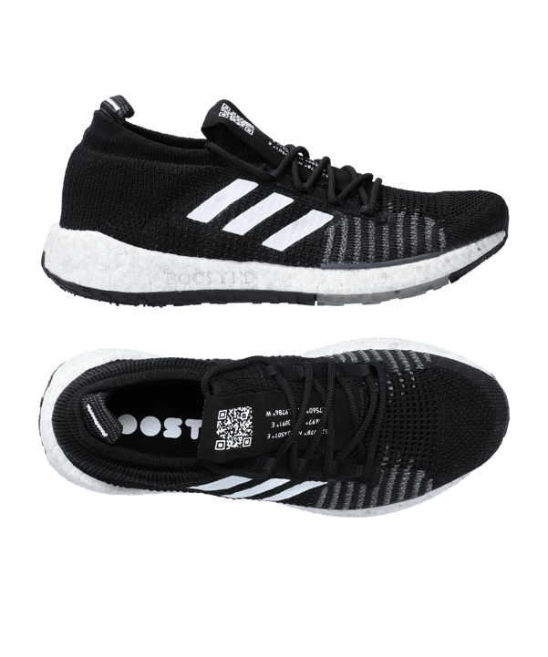 adidas Pulseboost HD Running Schwarz Weiss - schwarz
