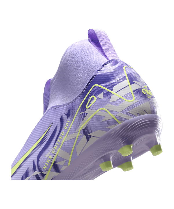 Nike Jr Air Zoom Mercurial Superfly X Academy FG/MG United Kids Lila F500 - lila