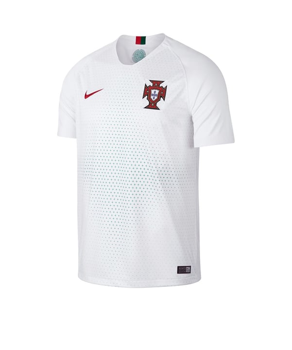 Nike Portugal Trikot Away WM2018 Weiss F100 - weiss