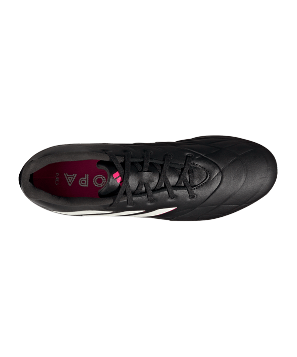adidas COPA Pure.3 MG Own Your Football Schwarz Weiss Pink - schwarz