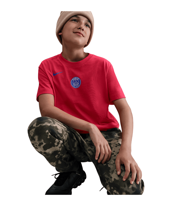 Nike Paris Saint-Germain T90 Remix T-Shirt Kids Rot F679 - rot