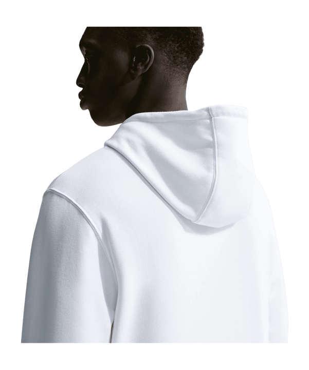 Nike Club Hoody Wit K100 - wit