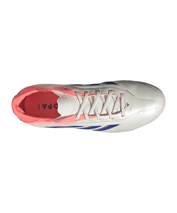 adidas Copa Pure III Elite FG/MG Coral Blaze Kids Weiß - weiss