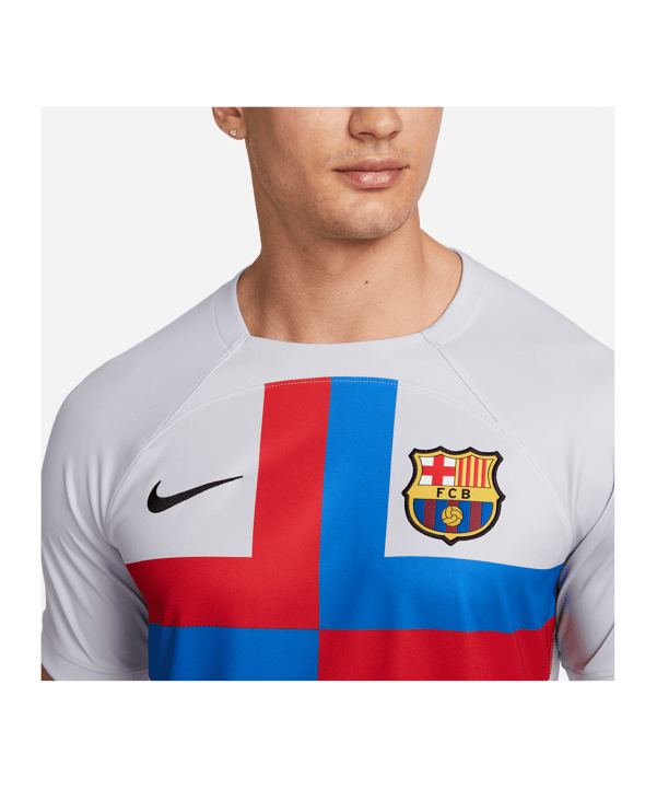 Nike FC Barcelona Trikot 3rd 2022/2023 Grau F043 - grau