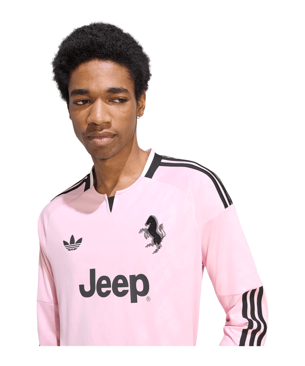 adidas FC Juventus Turin Maillot à manches longues Away 2026/2027 Rose - rose