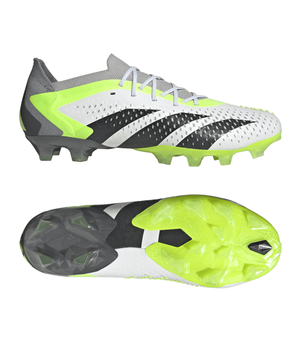 adidas Predator Accuracy.1 L AG Crazyrush Weiss Schwarz Gelb - weiss