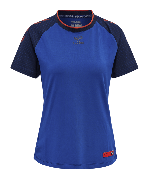 Hummel Pro Grid Game Trikot Damen Blau F7127 - blau
