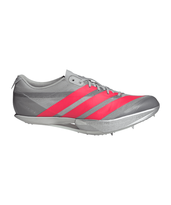 adidas Adizero Prime 4 Laufschuh Grau - grau
