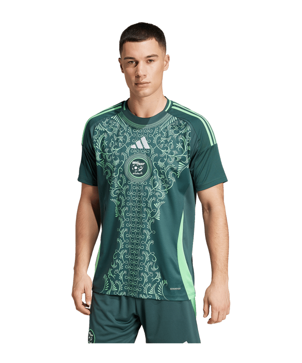 adidas Algerien Trikot Away 2024 Grün - gruen