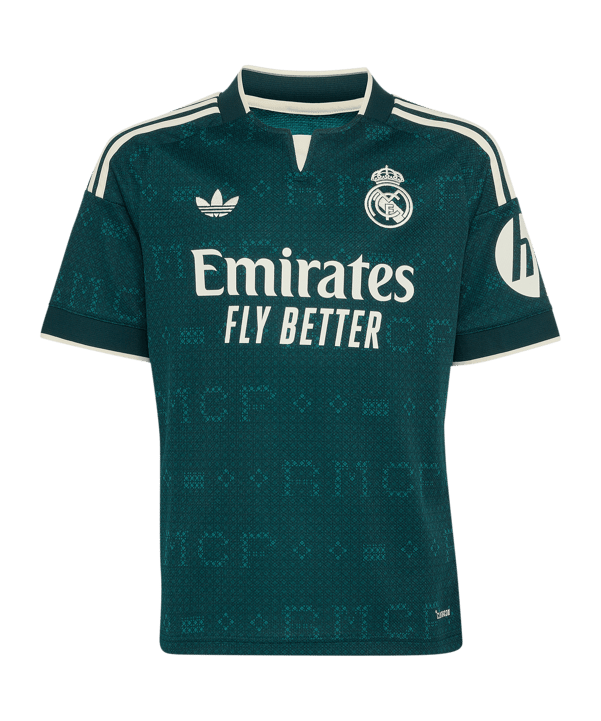 adidas Real Madrid Trikot Set Away 2026/2027 Kids - gruen