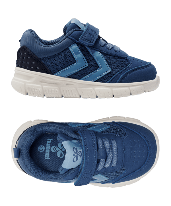 Hummel Crosslite Sneaker Kids Blau F7045 - blau